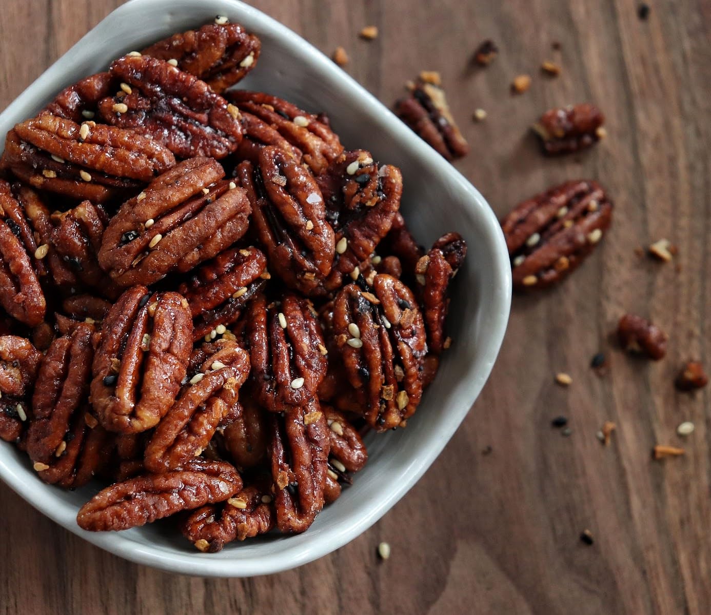 USA-grown pecans emphasize natural sweetness and crisp texture