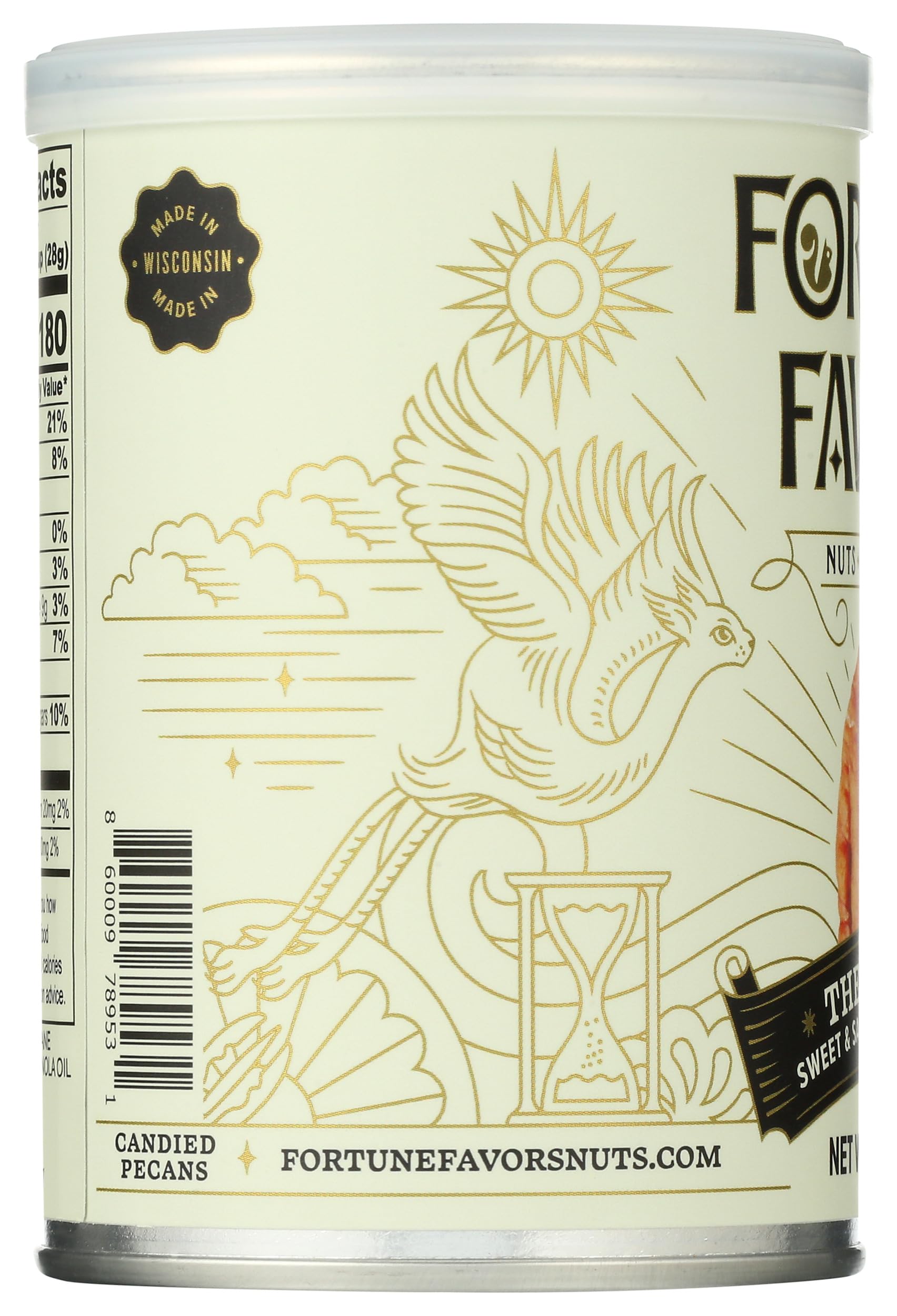 Fortune Favors Candied Pecans vegan non-GMO gluten-free snack choice.