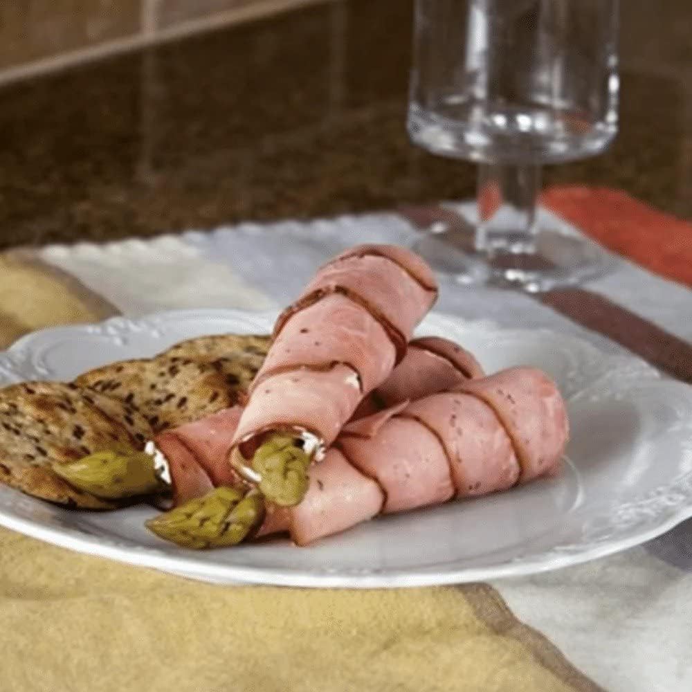 Spoonfuls of Foster's Pickled Asparagus Spears for quick bites