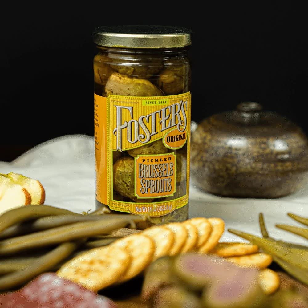 Foster's Bloody Mary garnish adds tangy crunch to drinks.