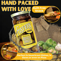 Foster's vegan-friendly pickled sprouts appeal to plant-based eaters.