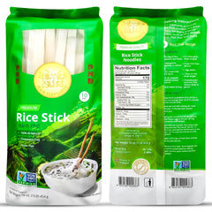 Four Elephants 10mm rice sticks pack ready for quick stir-fries and pho