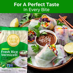 Stir-fried Four Elephants vermicelli with vegetables for a quick meal.