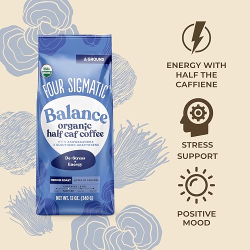 Four Sigmatic Ashwagandha powder for calming daily routines.