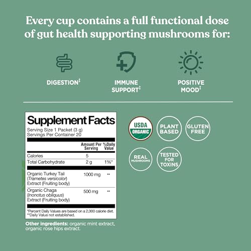 Four Sigmatic Chaga Elixir pack for easy daily immune support.