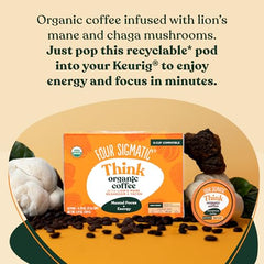 Four Sigmatic Honduras single-origin beans image emphasizing rich, low-acid brew.