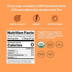 Four Sigmatic Focus steaming mug showcases smooth energy without jitters.