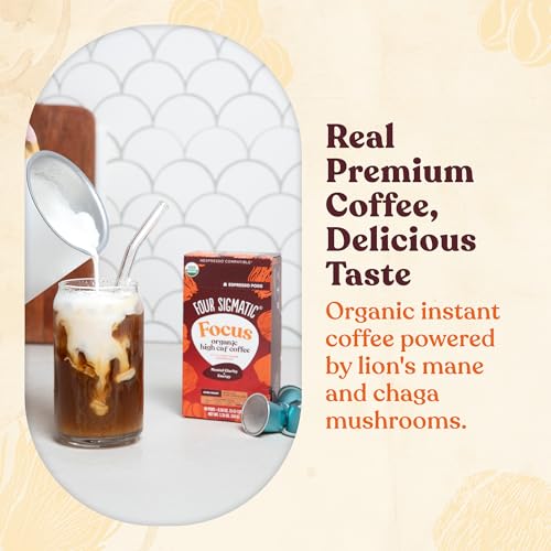 Four Sigmatic Focus Lion's Mane infusion for sharper concentration.