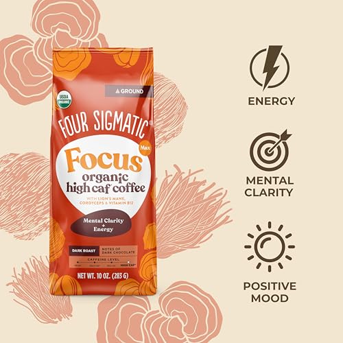 Four Sigmatic Focus Max Lions Mane infusion for mental clarity
