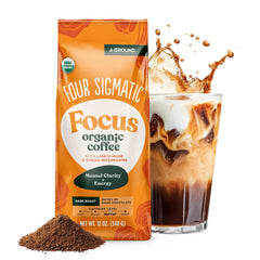 Four Sigmatic Focus Coffee with Lion’s Mane brew for sharp focus in the morning