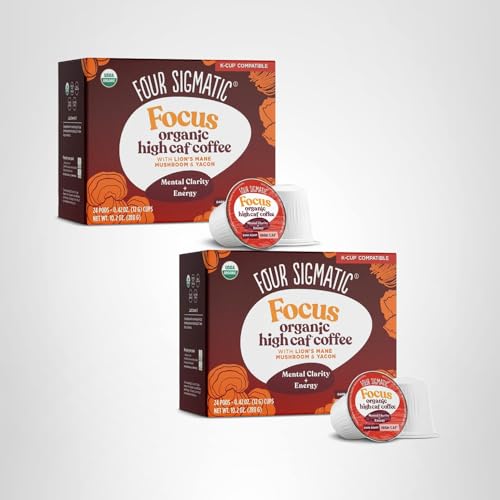 Honduran single-origin beans from Four Sigmatic deliver low-acid, robust taste.
