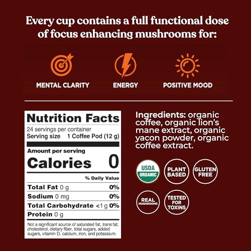 Four Sigmatic K-Cup with Chaga for antioxidant-rich balance