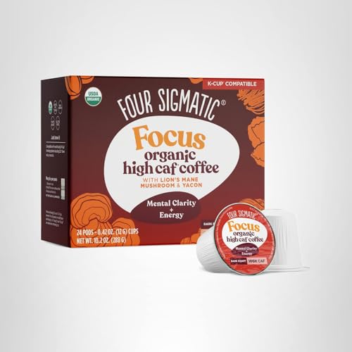 Keurig-compatible Four Sigmatic K-Cup for easy use