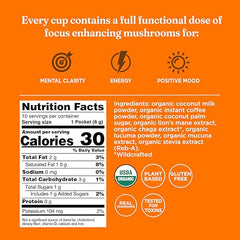 Four Sigmatic Mushroom Coffee Latte cup ready for a creamy, dairy-free latte experience