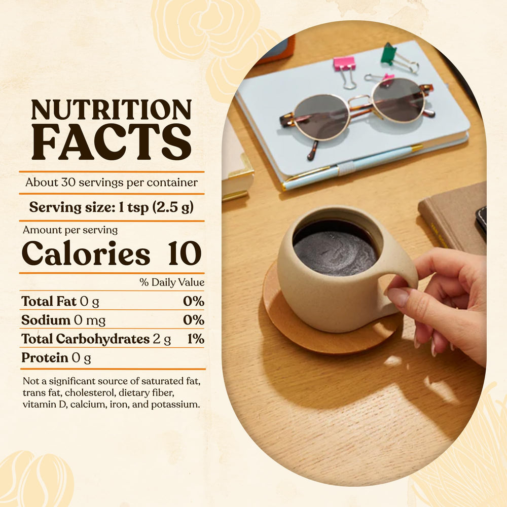 Four Sigmatic stirred-cup captures a ready-to-drink morning ritual.