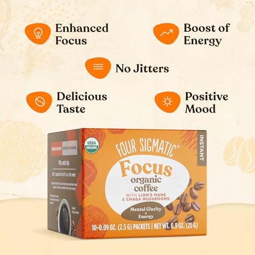 Four Sigmatic packaging box with three packs highlights convenient daily rituals.
