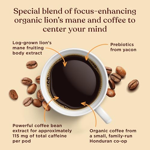 Yacon root prebiotic ingredient highlighted in Four Sigmatic blend