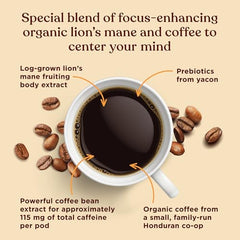 Yacon root prebiotic ingredient highlighted in Four Sigmatic blend