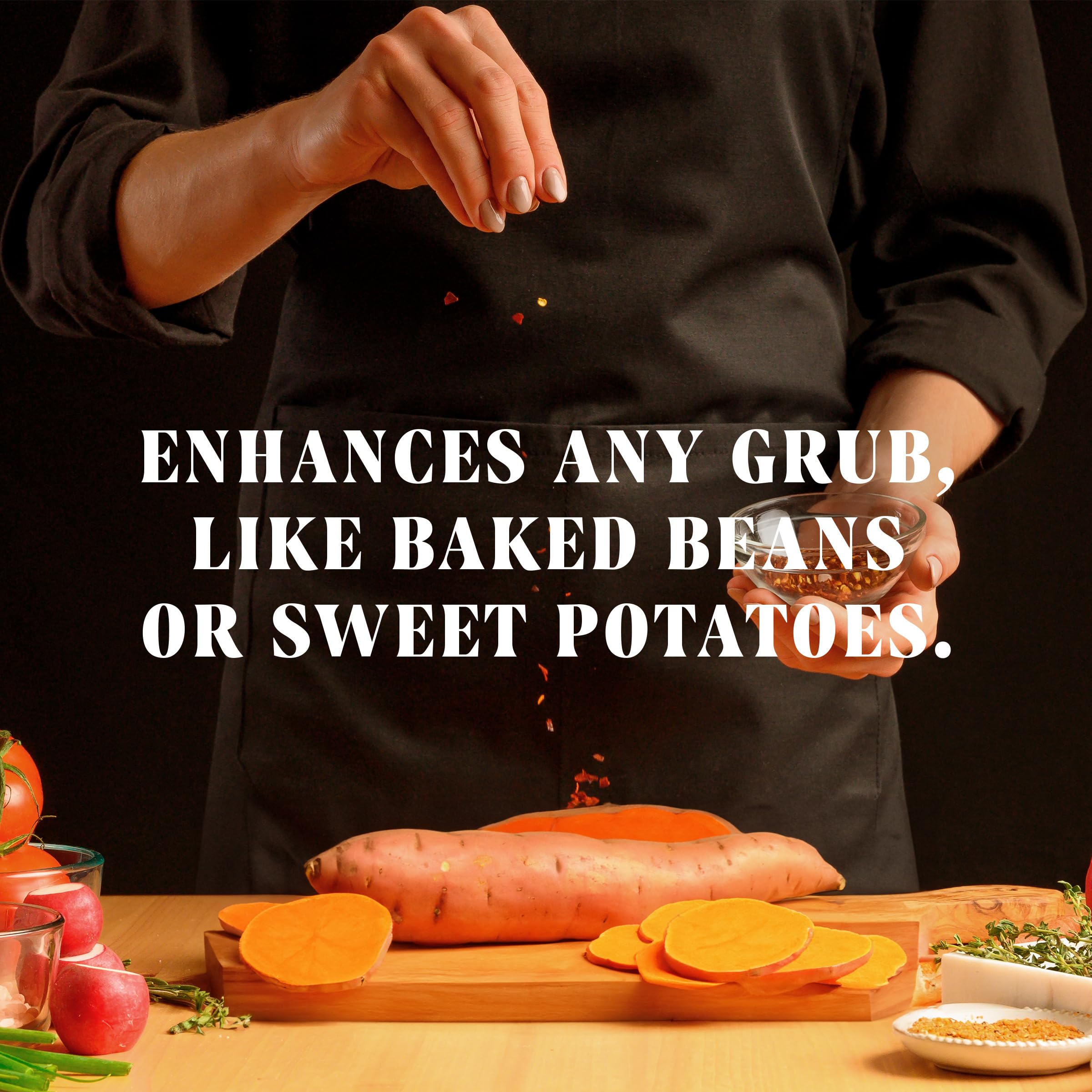 FOUR SIXES 6666 sweet-potatoes pairing adds caramelized maple brightness to sides.
