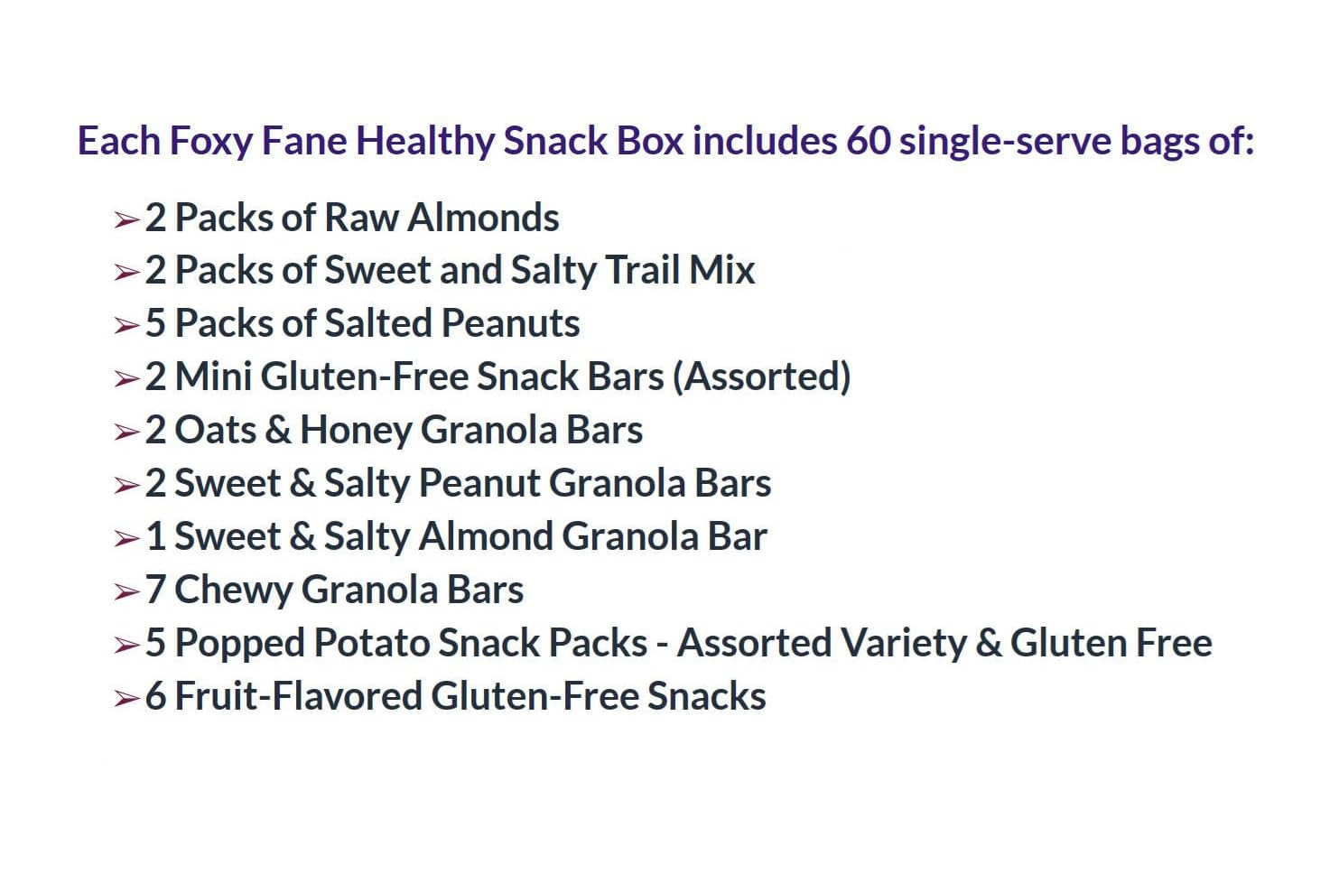Foxy Fane snack box gifting packaging demonstrates ready-to-gift presentation.