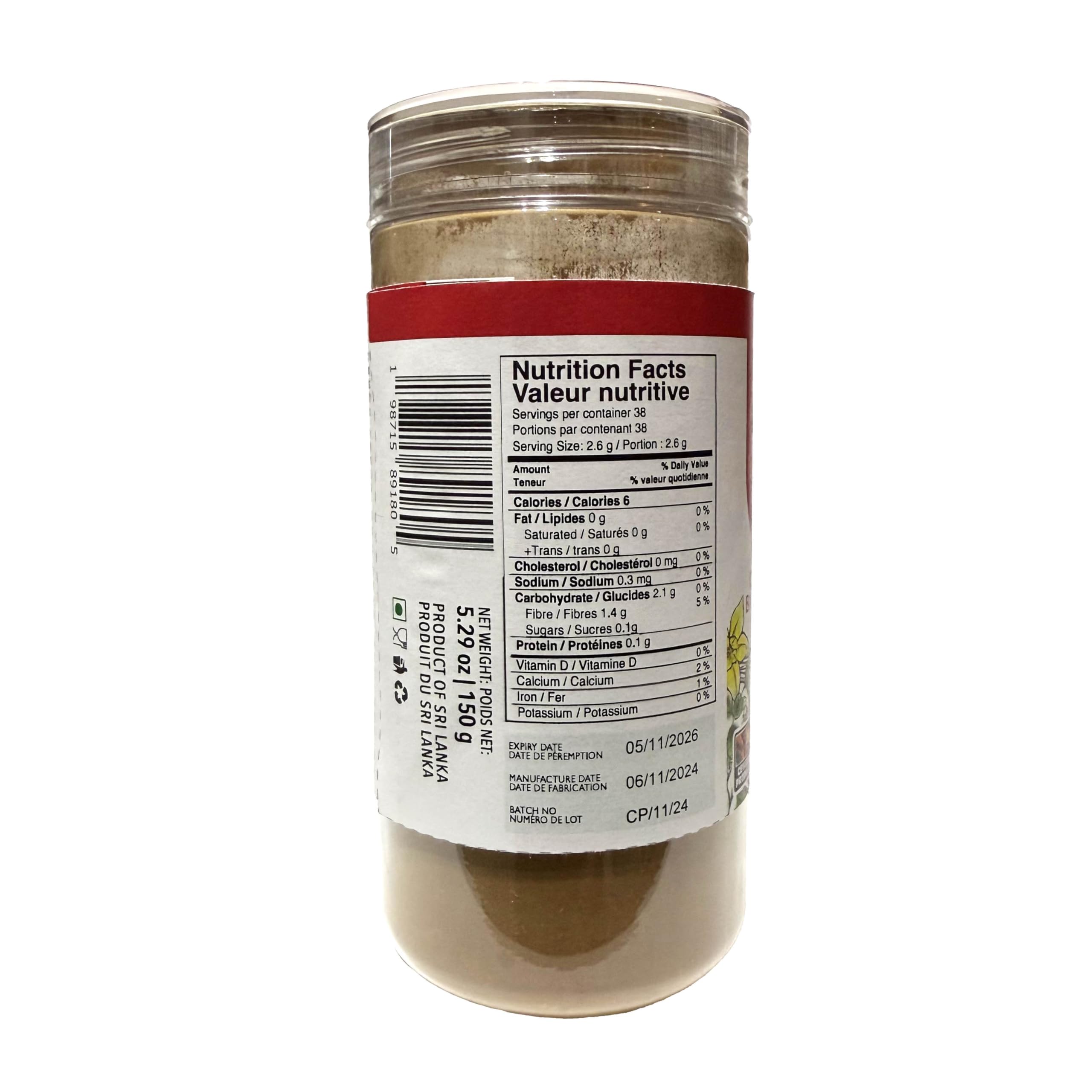 Fragrant Tales packaging shows USDA-certified Ceylon cinnamon for daily cooking.