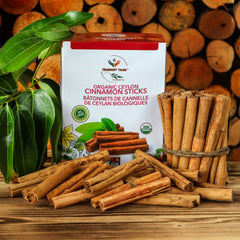 Fragrant Tales cinnamon sticks in resealable pouch preserving freshness and aroma