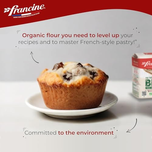 Francine T55 flour kitchen scene for versatile baking