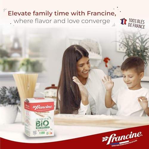 Francine Organic flour for pastries producing delicate crumb.