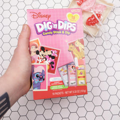 Frankford Disney Dig N Dips cherry powder packets add bright flavor.