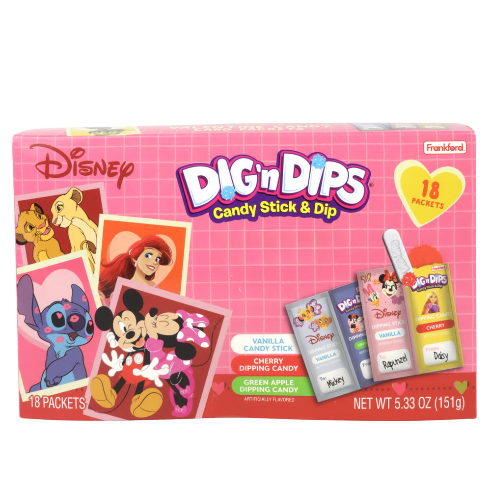 Frankford Disney Dig N Dips vanilla-dipping-stick with powder for tasty snacks.