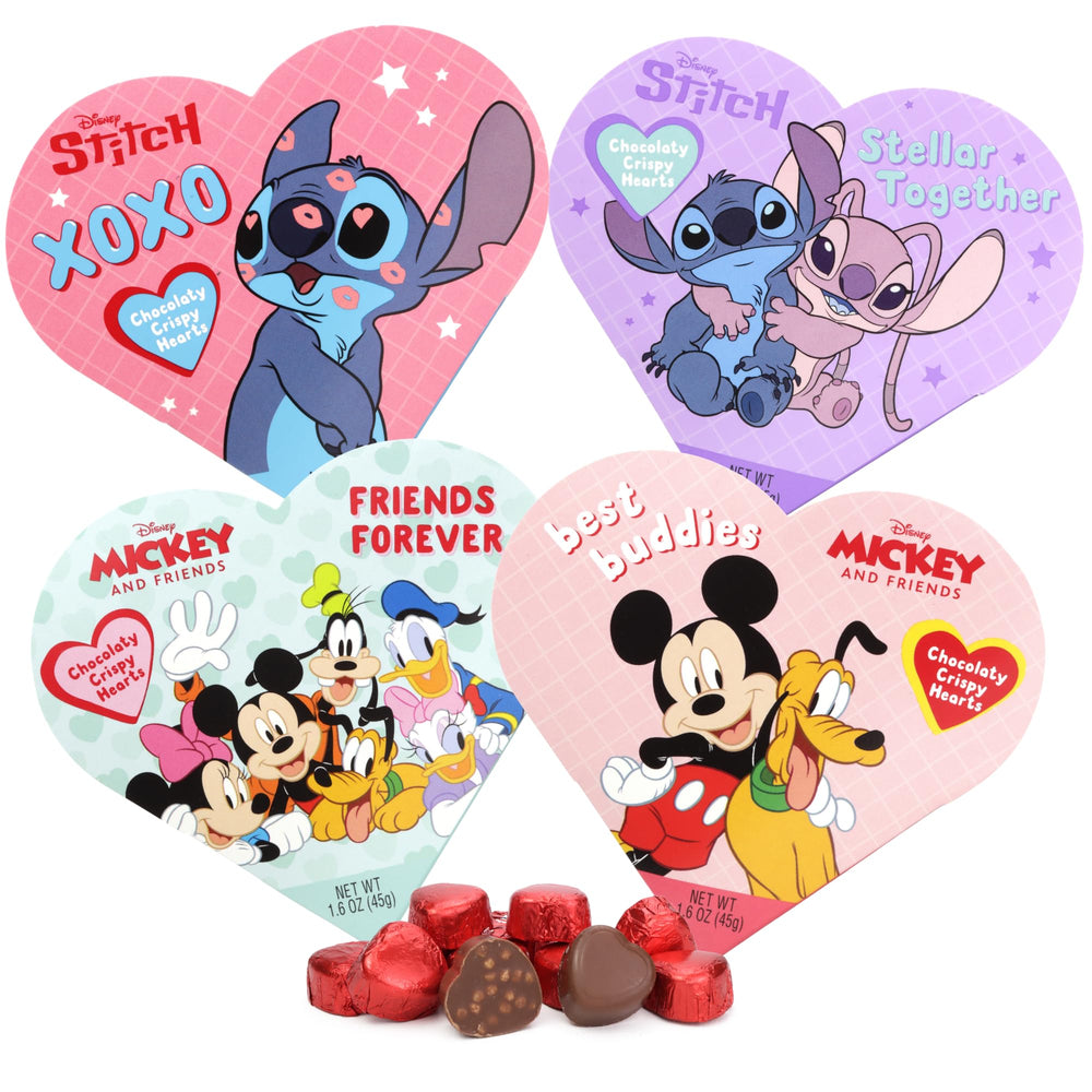 Frankford Mickey heart box with chocolates for sharing Valentine joy