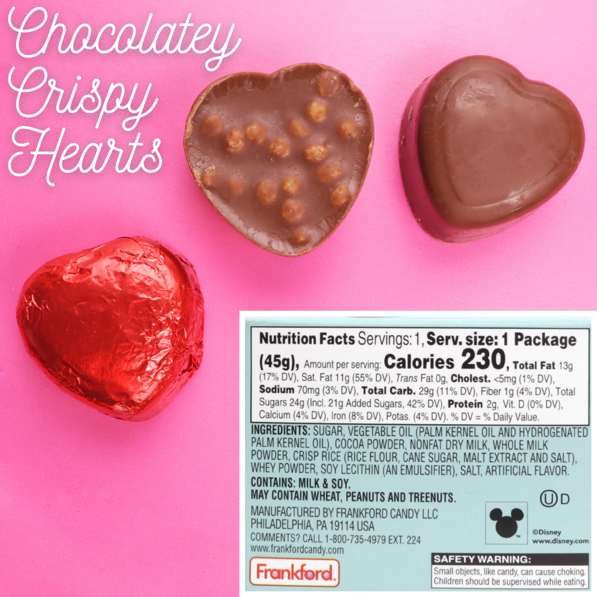 Frankford Minnie heart box with candies for kids and Disney fans