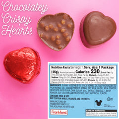 Frankford Lilo Stitch milk chocolatey crispy candies with crunchy texture and rich flavor.