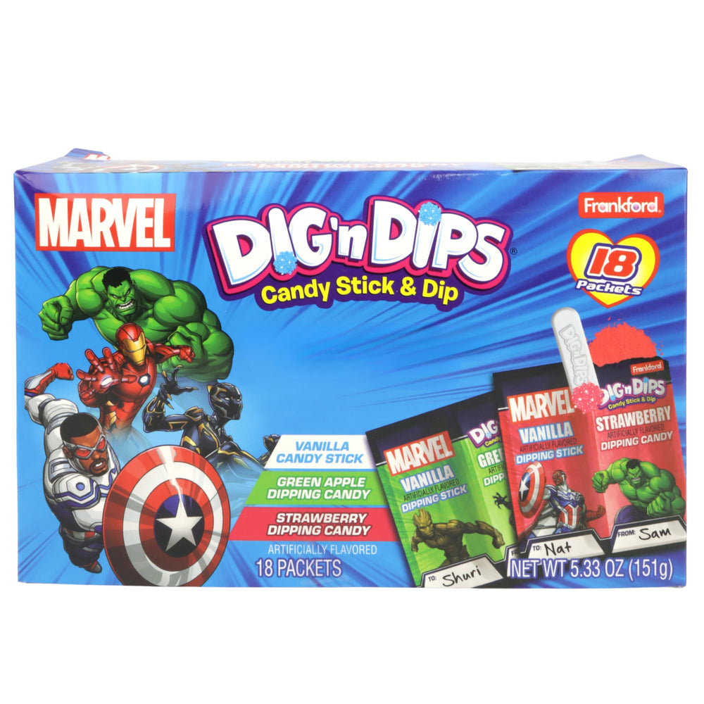 Frankford Marvel Dig N Dips Green Apple powder for fresh flavor