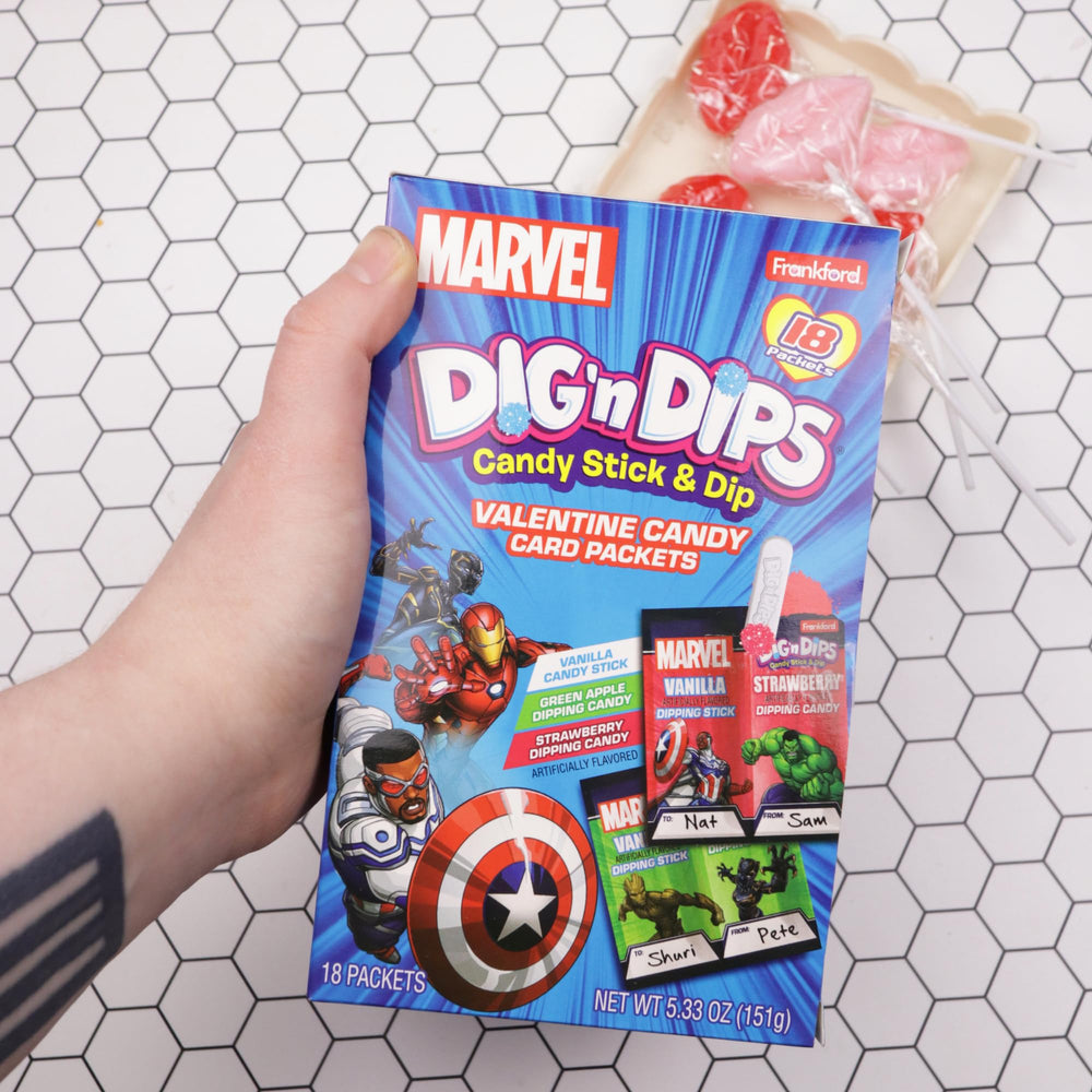 Frankford Marvel Dig N Dips Strawberry powder adds fruity zest