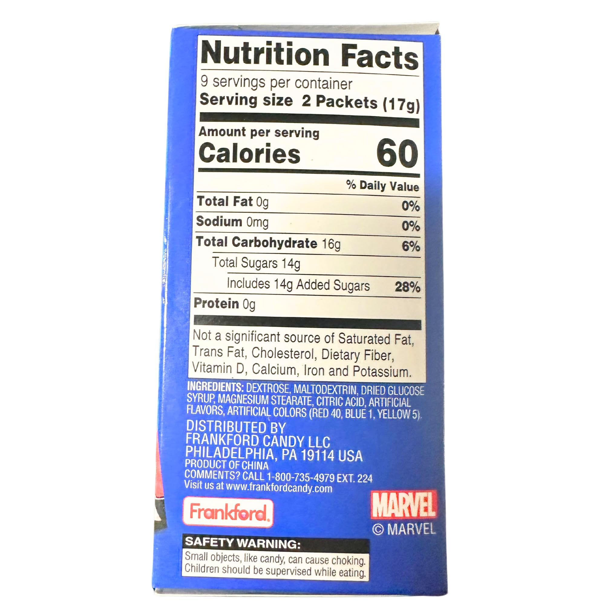 Frankford Marvel Dig N Dips vanilla dipping stick with fruit powders