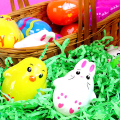 Prefilled Frankford eggs with jelly beans ready for gifting
