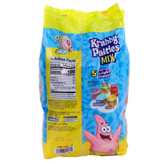 Frankford Krabby Patties gummies original flavor close-up, fun Easter candy option for baskets.