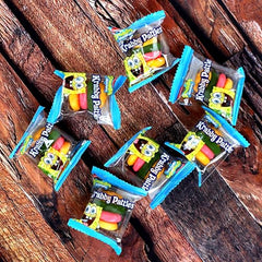 Frankford Krabby Patties gummies in a holiday pack bring Bikini Bottom flair to gifts.