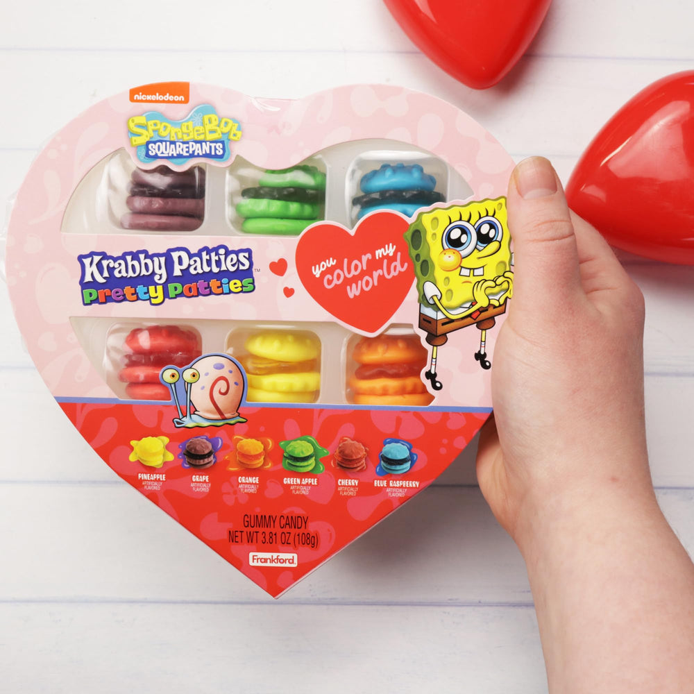 Frankford SpongeBob Pretty Patties nostalgia inspiring colorful candies