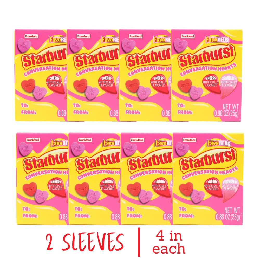 Frankford Starburst Hearts display pack for Valentine exchanges and smiles.