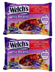 Frankford Welch's fruit-flavor jelly beans in a 2-pack display for sharing