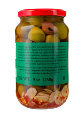 Frankies 457 olives on a cheese board to elevate gatherings.