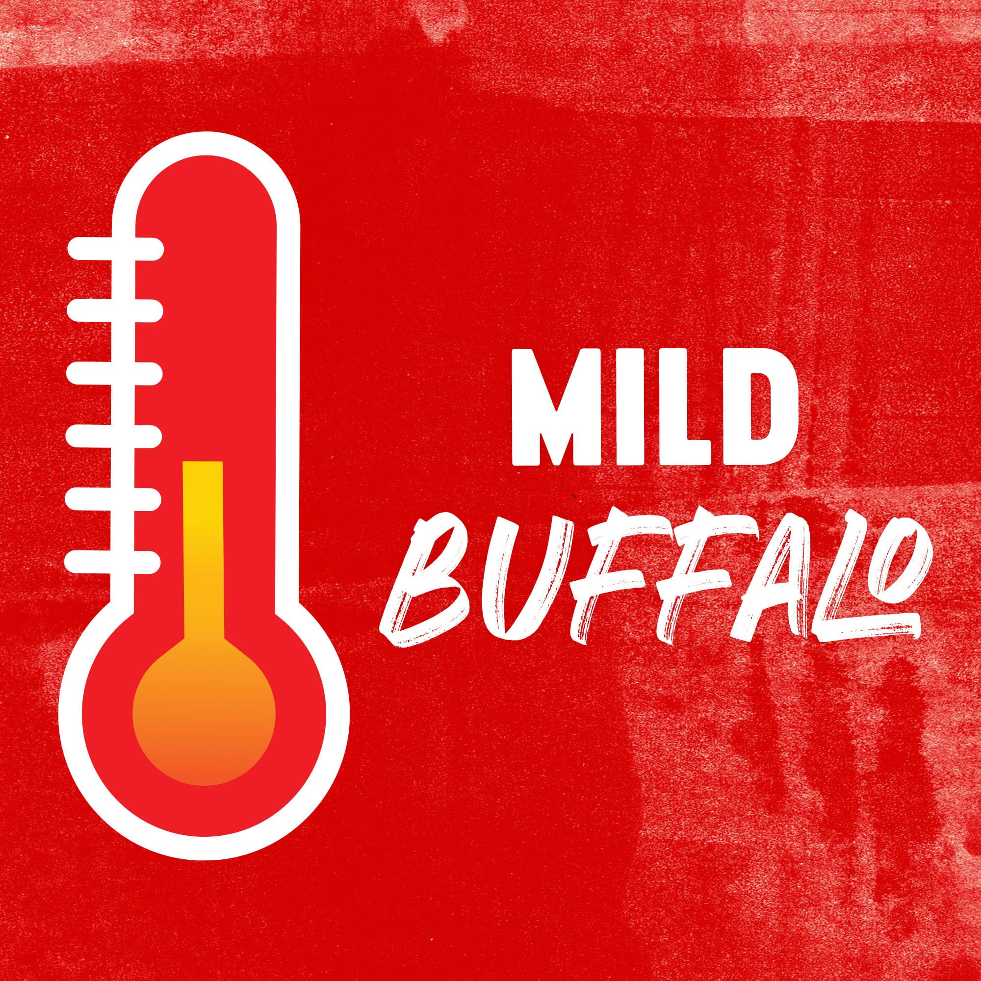 Buffalo wings salad with Frank's RedHot Buffalo Wings Sauce