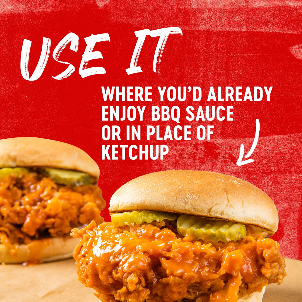 Frank's RedHot Korean BBQ sauce on rice bowl adds savory heat.