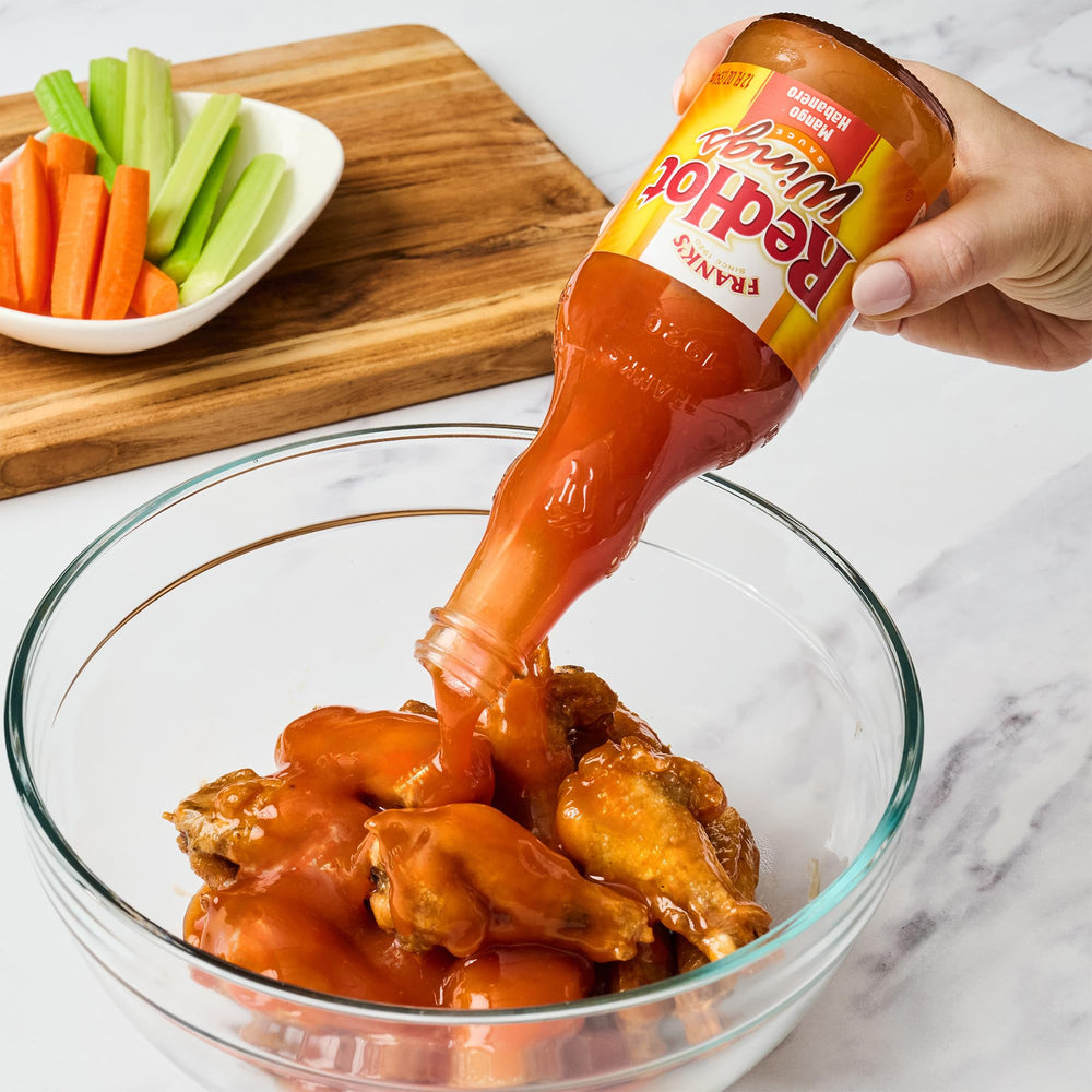 Frank's RedHot Mango Habanero on a chicken sandwich for zing.