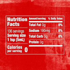 Frank's RedHot Original bottle closeup showing aged cayenne peppers for robust taste