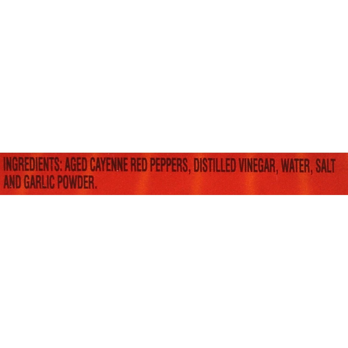 Close-up of Frank's RedHot Original bottle with classic cayenne flavor