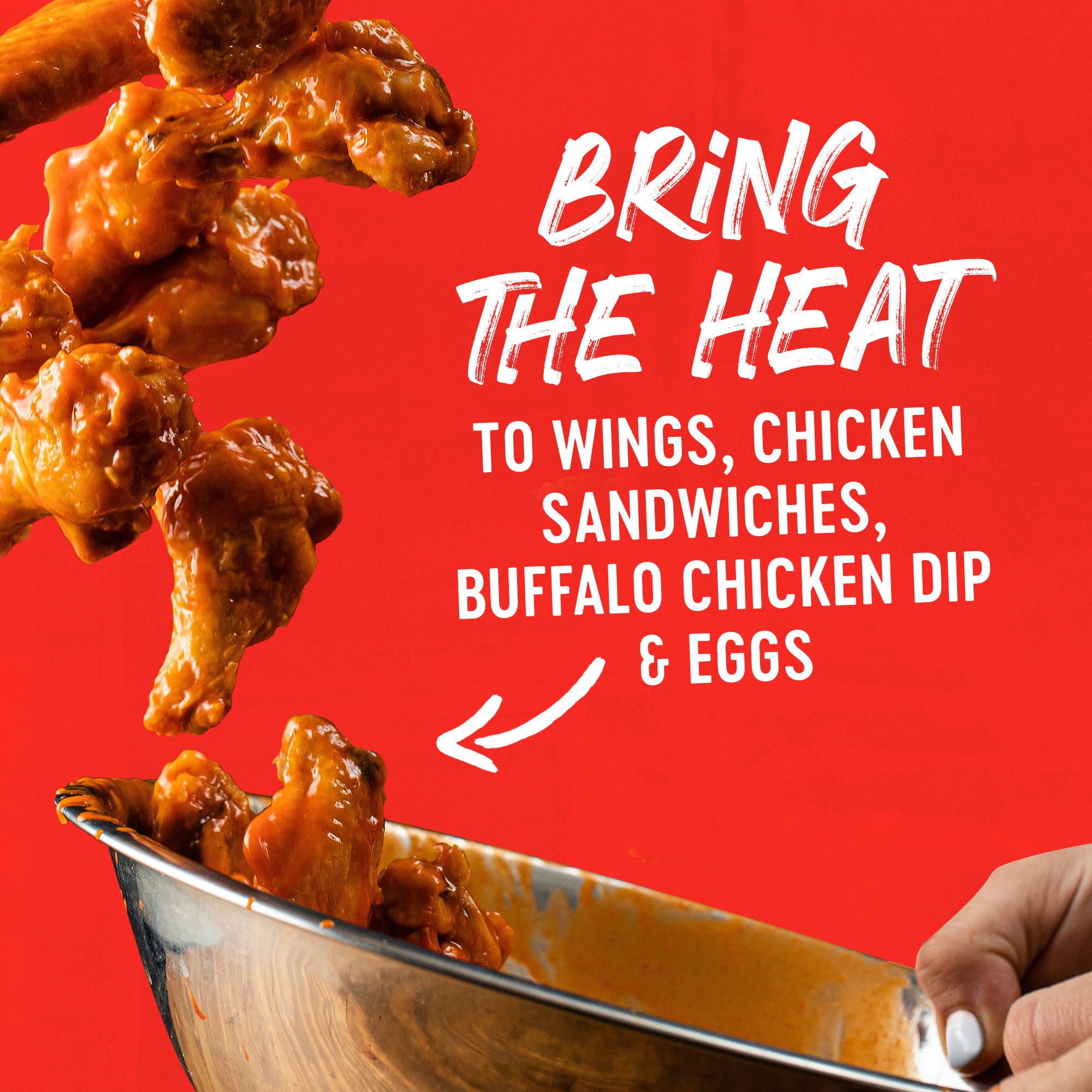 Brightens fries and ranch dip with a spicy zing
