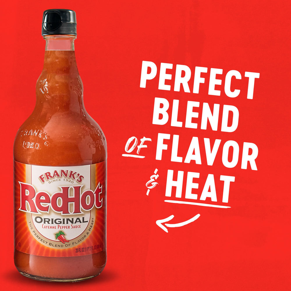 Franks RedHot Original dipping sauce adds bold heat and flavor